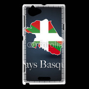 Coque Sony Xperia L J'aime le Pays Basque