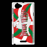 Coque Sony Xperia L J'aime le Pays Basque 2