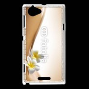 Coque Sony Xperia L Beauté de femme et monoï