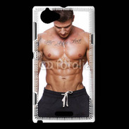 Coque Sony Xperia L Brun musclé 1