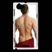 Coque Sony Xperia L Surprise sous la serviette
