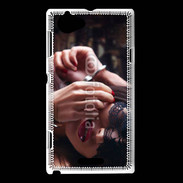 Coque Sony Xperia L Femme sexy libertinage