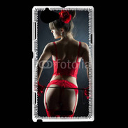Coque Sony Xperia L Femme sexy libertinage dominatrice