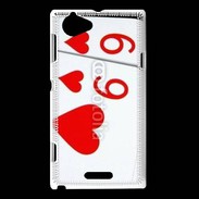 Coque Sony Xperia L Cartes 69