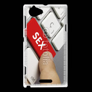 Coque Sony Xperia L Clavier sexy 6