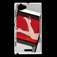 Coque Sony Xperia L Clavier sexy 7