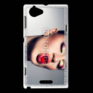 Coque Sony Xperia L lolita glaçon