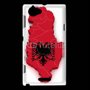 Coque Sony Xperia L drapeau Albanie