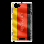 Coque Sony Xperia L Drapeau Allemand
