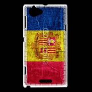 Coque Sony Xperia L Drapeau Andorre