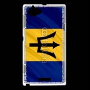 Coque Sony Xperia L Drapeau La Barbade