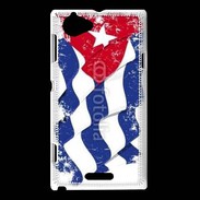 Coque Sony Xperia L Drapeau Cuba 2