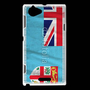 Coque Sony Xperia L Drapeau Fidji