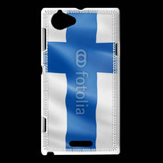 Coque Sony Xperia L Drapeau Finlande