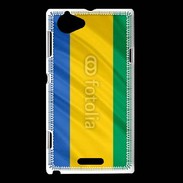 Coque Sony Xperia L Drapeau Gabon