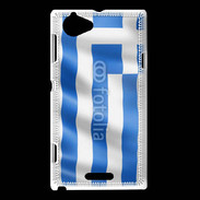 Coque Sony Xperia L Drapeau Grece