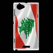 Coque Sony Xperia L Drapeau Liban