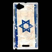 Coque Sony Xperia L Drapeau Israël Vintage