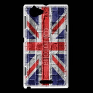 Coque Sony Xperia L Graffiti drapeau Angleterre