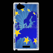 Coque Sony Xperia L Drapeau Europe 9
