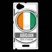Coque Sony Xperia L Logo Abidjan
