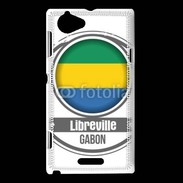 Coque Sony Xperia L Logo Gabon