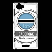Coque Sony Xperia L Logo Botswana
