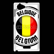 Coque Sony Xperia L logo Belgique