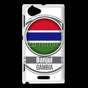 Coque Sony Xperia L Logo Gambie