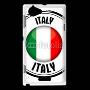 Coque Sony Xperia L Logo italie