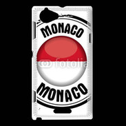Coque Sony Xperia L Logo Monaco