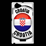 Coque Sony Xperia L Logo Croatie