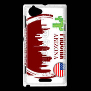 Coque Sony Xperia L Logo Phoenix Arizona