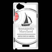 Coque Sony Xperia L Logo Annapolis Maryland