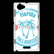 Coque Sony Xperia L Logo Floride