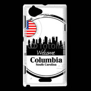 Coque Sony Xperia L Logo Caroline du Sud