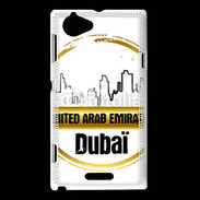 Coque Sony Xperia L Logo Dubaï