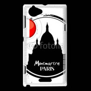 Coque Sony Xperia L Logo Montmartre Paris