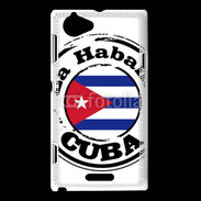 Coque Sony Xperia L Logo La Havane