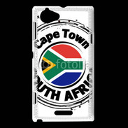Coque Sony Xperia L Logo Cap Town