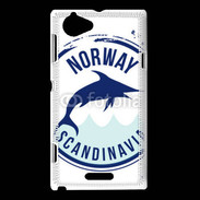 Coque Sony Xperia L Logo Scandinavie