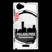 Coque Sony Xperia L Logo Philadelphie