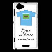 Coque Sony Xperia L Entraîneur Bonus offensif-défensif Blanc 2
