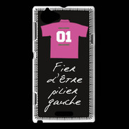 Coque Sony Xperia L Pilier gauche Bonus offensif-défensif Noir