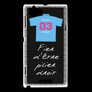 Coque Sony Xperia L Pilier droit Bonus offensif-défensif Noir 2