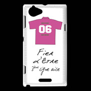 Coque Sony Xperia L Troisième ligne G Bonus offensif-défensif Blanc
