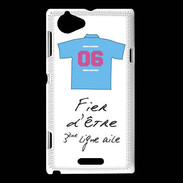 Coque Sony Xperia L Troisième ligne G Bonus offensif-défensif Blanc 2