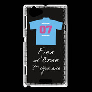 Coque Sony Xperia L Troisième ligne D Bonus offensif-défensif Noir 2