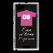 Coque Sony Xperia L Troisième ligne centre Bonus offensif-défensif Noir