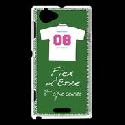 Coque Sony Xperia L Troisième ligne centre Bonus offensif-défensif Vert